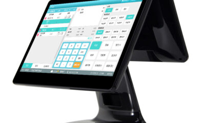 touch dual screen POS terminal