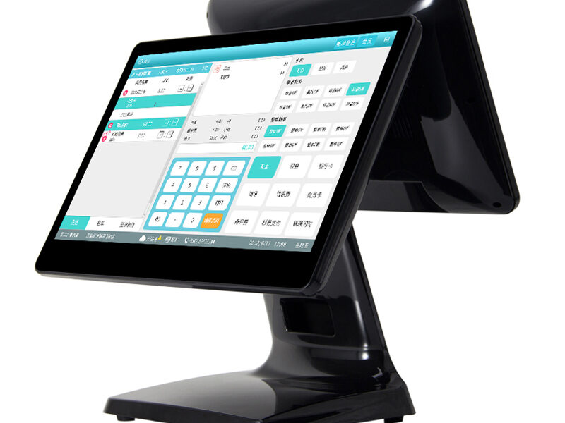 touch dual screen POS terminal